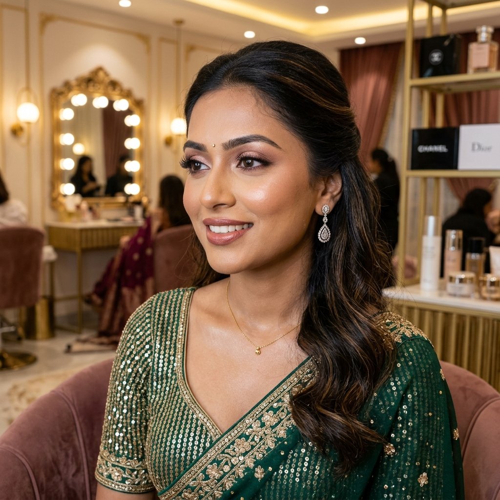 Hairport Salon Glamorous Indian Cosmetic Makeover Glow