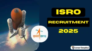 ISRO SDSC Recruitment 2025